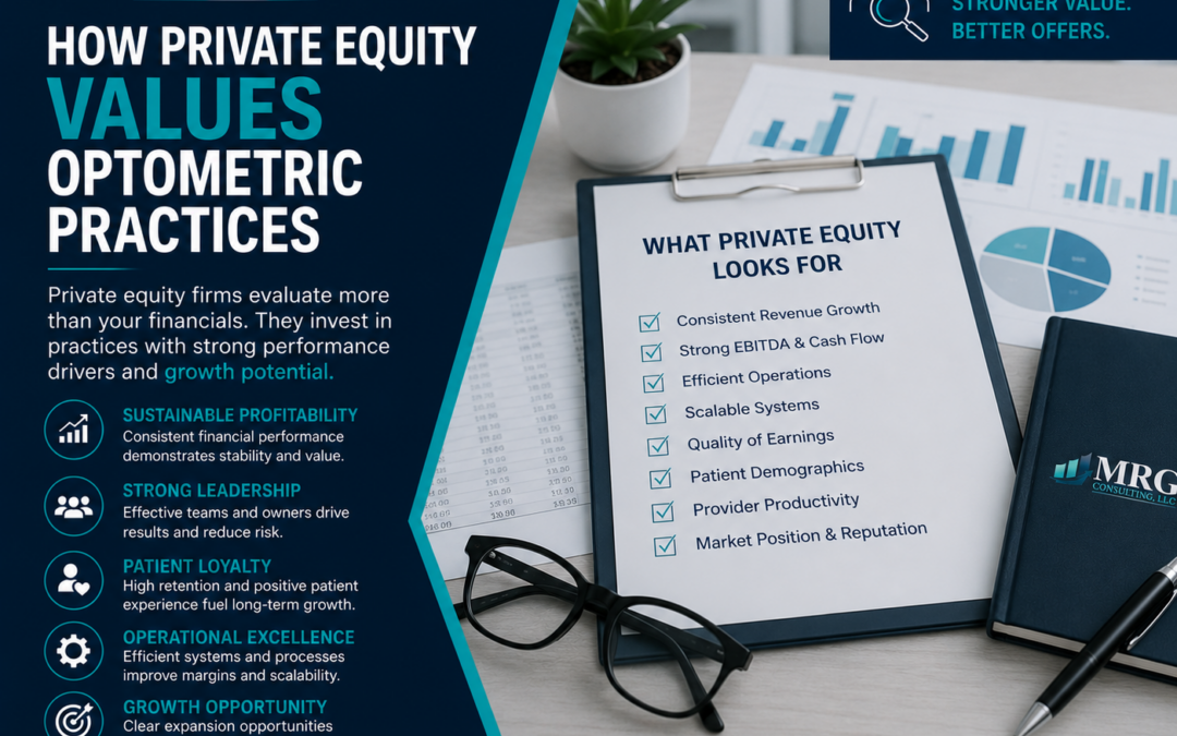 How Private Equity Values Optometric Practices