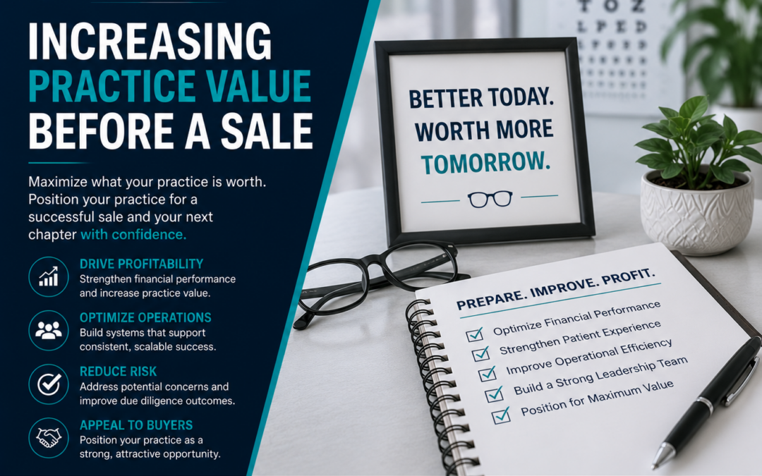 Increasing Practice Value Before a Sale